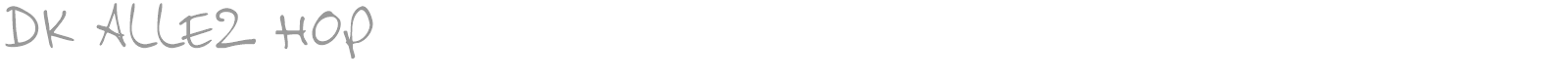 DK Allez Hop font preview